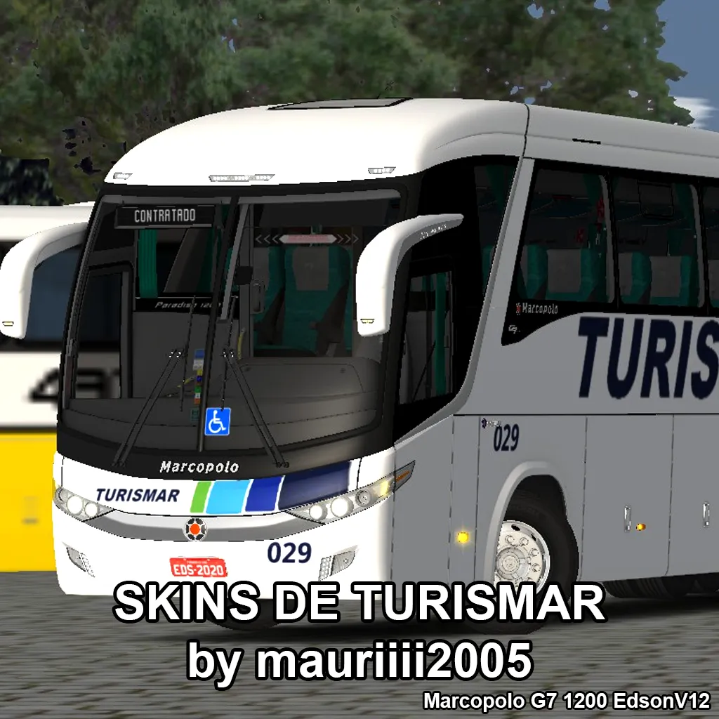 Skins Turismar - Marcopolo 1200 G7