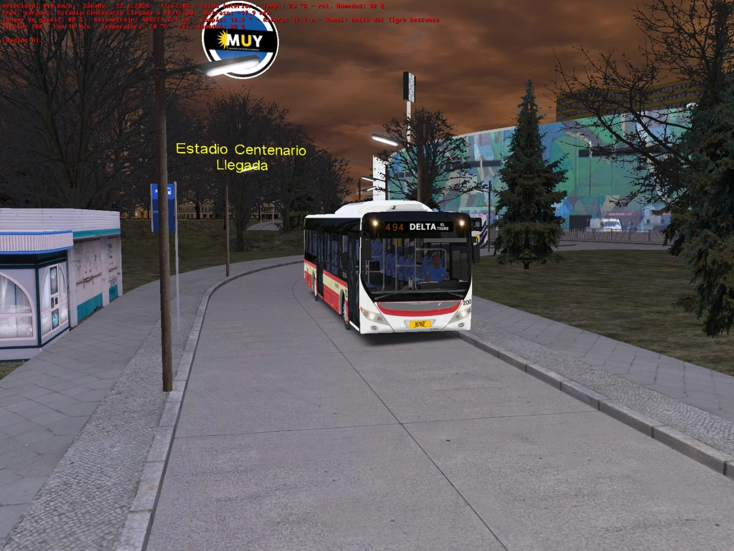 Texturas para Cartelera del Yutong ZK6120